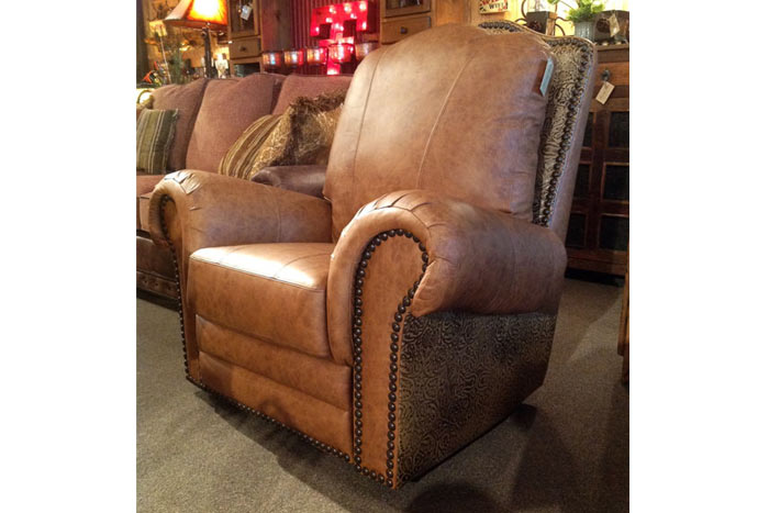 El Patron Tooled Leather Recliner