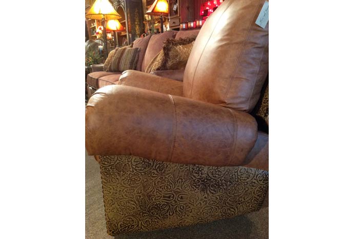 El Patron Tooled Leather Recliner