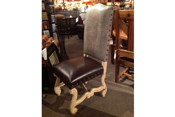 Gator Leather Dining Chair
