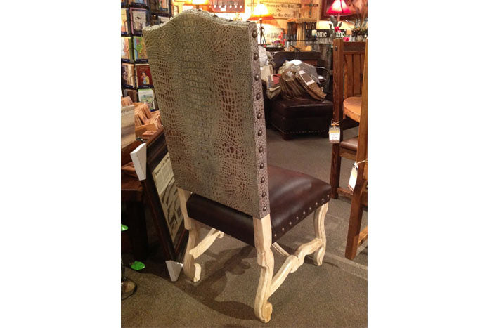 Gator Leather Dining Chair