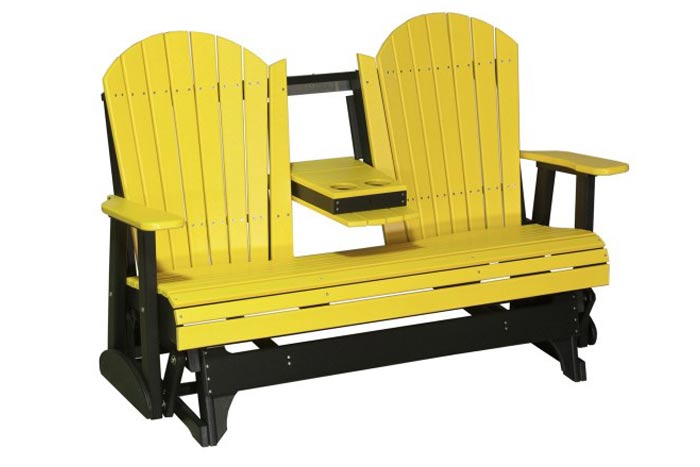 Poly Outdoor Glider Bench