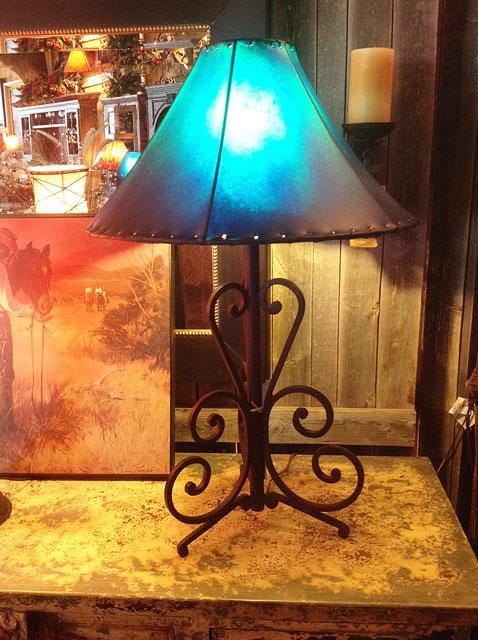 Wrought iron deals bedside lamps