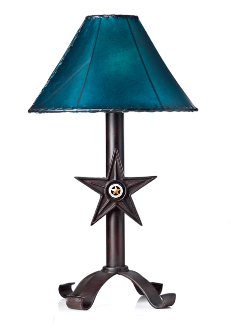 Iron Star Table Lamp