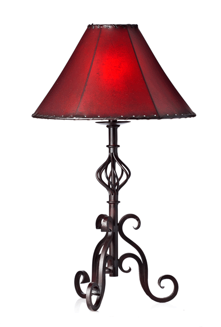 Forged Iron Table Lamp 3