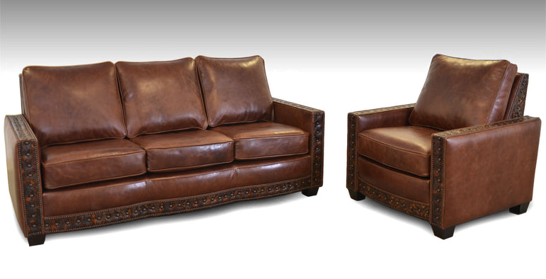 Junction Leather Sofa