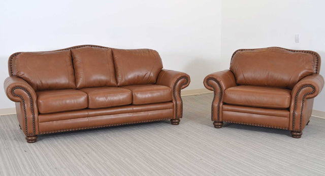 Russel Leather Sofa