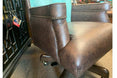 Rustic Croc Leather Chair