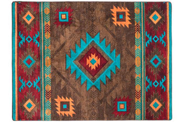 Whiskey River Turquoise Rug