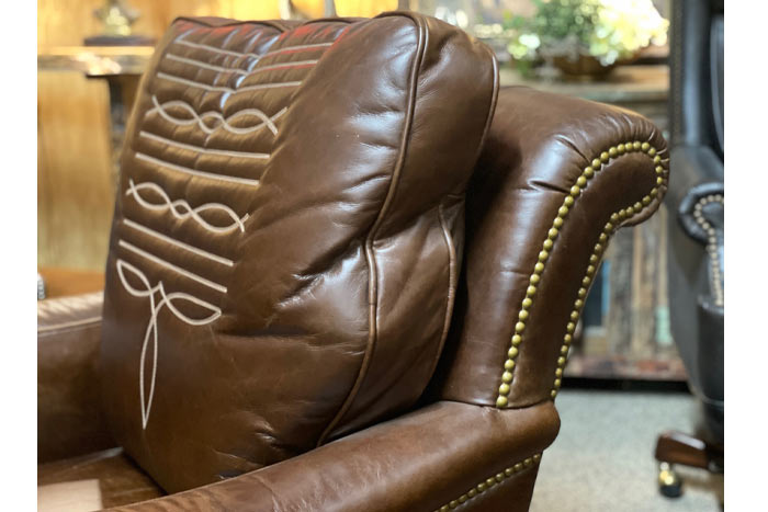 Bistro Chocolate Swivel Chair