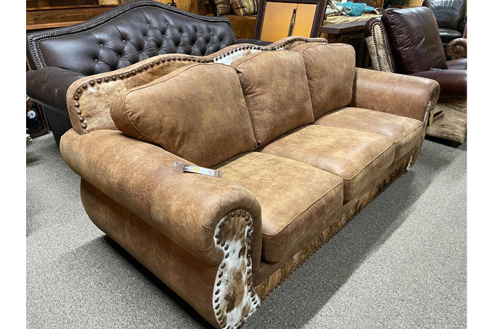 Bradley Western Leather Sofa
