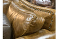 Hidalgo Leather Conversational Sofa