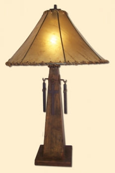 Patina Cross Lamp 1